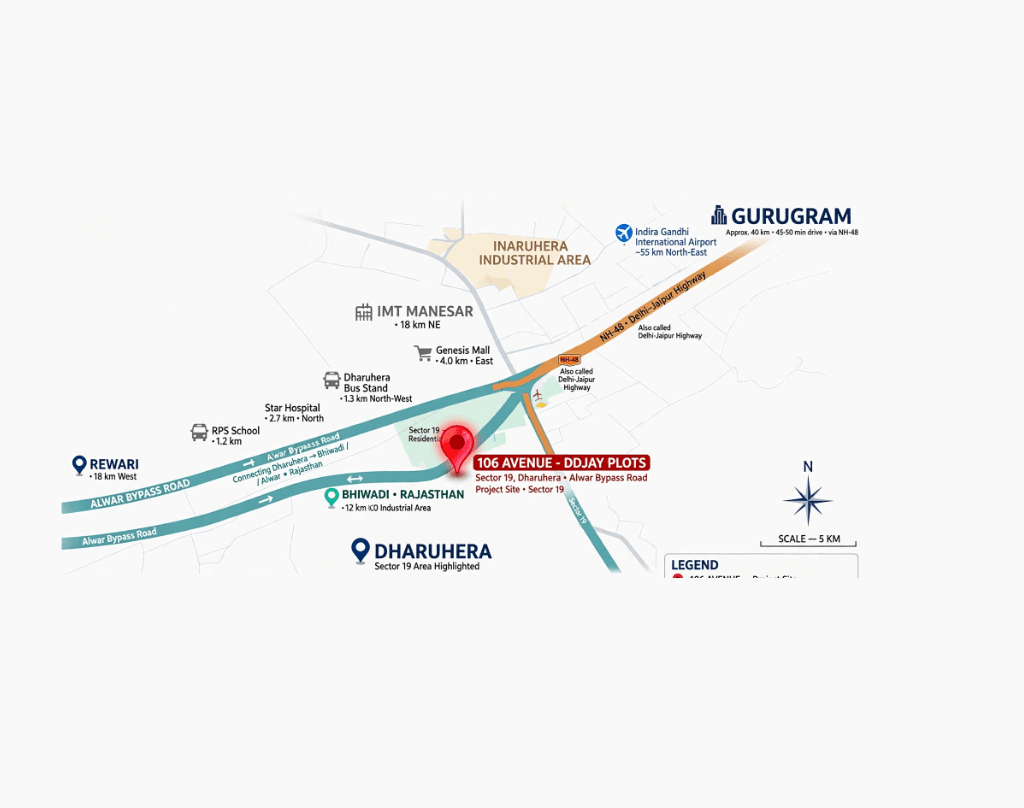Jay Shree Royal Greens location map